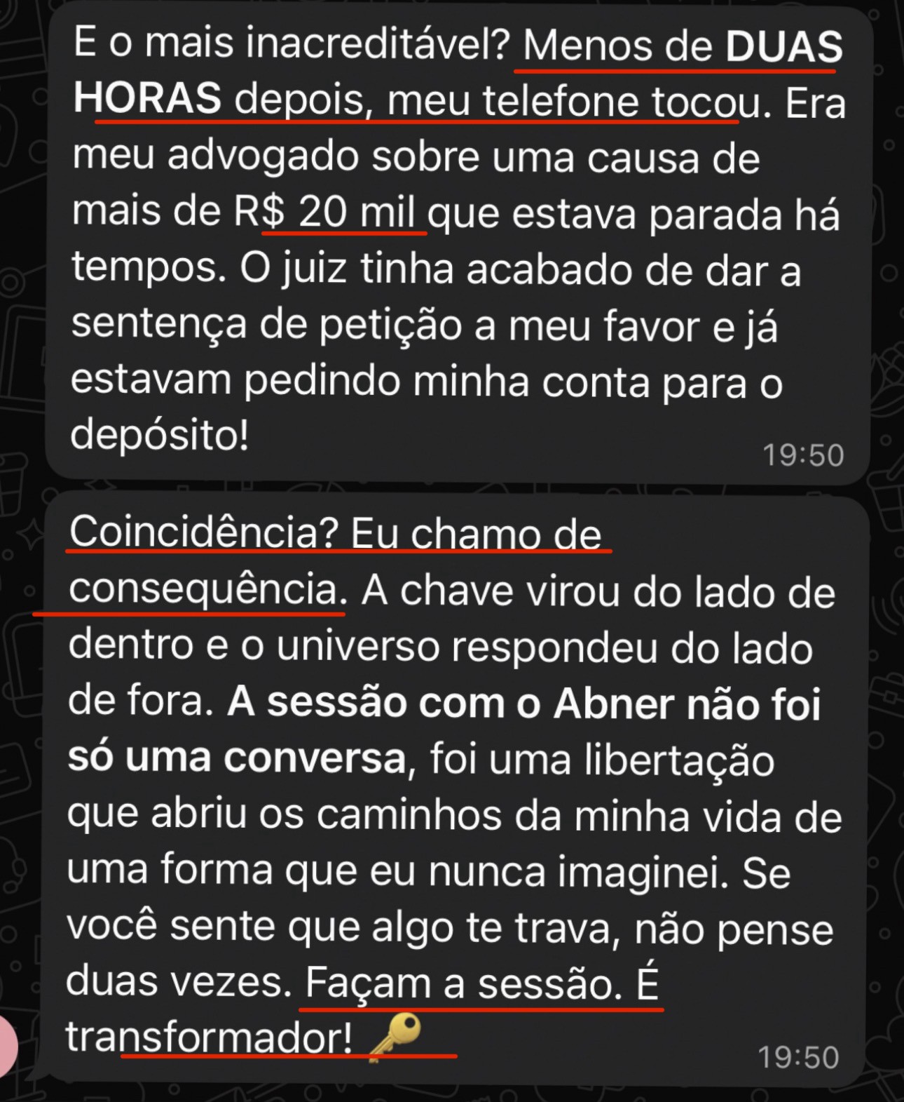 Depoimento de Leonardo